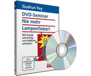 Nie mehr Lampenfieber: Mit Freude und Erfolg vor Publikum auftreten; Kurzseminar von Dr. Gudrun Fey gegen Lampenfieber [Alemania] [DVD]