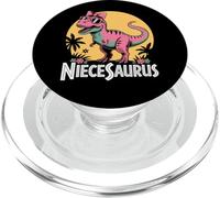 Niecesaurus T Rex Dinosaurio Sobrina Cumpleaños Sobrina Saurus PopSockets PopGrip para MagSafe