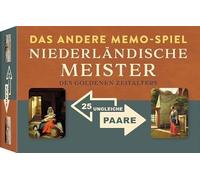 Niederländische Meister des Goldenen Zeitalters - Das andere Memo-Spiel: 25 ungleiche Paare - Box mit 50 Karten
