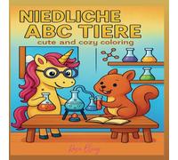 Niedliche ABC Tiere: cute and cozy coloring