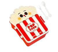 Niedliche Brotdose Auslaufsicher - Tragbare Lunchbox Mit Besteck Set, Lustiges Design Für Warme Speisen Snacks Salat | Praktische Mahlzeiten Box Von Zuhause Küche Schule Büro Arbeit Reisen Campin