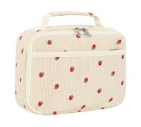 Niedliche Lunchboxen Für Damen | Isolierte Lebensmittel Tasche | Süße Lunch -Tasche | Wiederverwendbar Aus Cord Mit Auslaufsicherer Halterung Tragbar Arbeit Reise Schule 10.04x7.48x3,94 Zoll