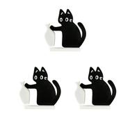 Niedlicher Magnetischer Kühlschrank Schmuck, 4 piezas Katzenwhisker-Halter, Erinnerung An Katzen Als Kühlschrank Imán | Für Karten, Notizen, Kalender, Zuhause, Küche, Büro, Klassenzimmer