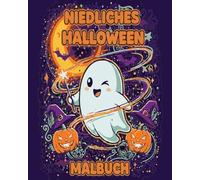 Niedliches Halloween Malbuch für Kinder: | 100 Seiten