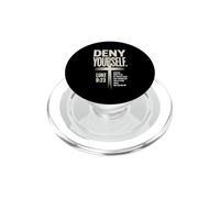 Niégate a ti Mismo Lucas9:23 Discipulado Cristiano PopSockets PopGrip para MagSafe
