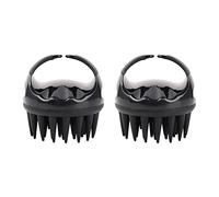 NIEI 2 cepillos de silicona para el cabelludo, cepillo de masaje, masajeador para la