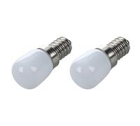 NIEI 2X 1.5W E14 2835 Smd Frigorífico Congelador Bombillas LED Lámpara Mini Pigmeo 220V Color: Cálido Paquete: 1Pcs
