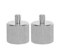 NIEI 2X 5/8 hembra a 1/4 macho cámara micrófono trípode adaptador reductor
