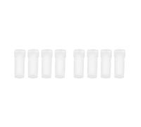 NIEI 400 Pcs 5Ml de Muestra de Plástico Potable Mini Clear Storage Case Vial Storage Container