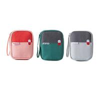 NIEI Bolsa de Medicina PortáTil Familiar Bolsa de Almacenamiento de Medicina de Emergencia de Viaje al Aire Libre