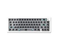 NIEI GMK67 Kit de teclado mecánico con retroiluminación RGB intercambiable en caliente Bluetooth 2.4G inalámbrico 3 modos personalizado DIY teclado
