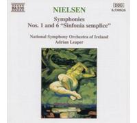 Nielsen, Carl August Symphonies Nos. 1 & 6 (CD) Album (Importación USA)