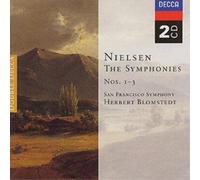 Nielsen, Carl August The Symphonies Nos. 1 - 3 (CD) Album (Importación USA)
