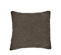 nielsen HOME Funda de cojín de Punto Kian,50x50 cm, Gris Antiguo, 100% algodón, de Punto, Oekotex