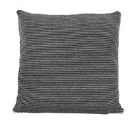 nielsen HOME Funda de cojín Hila de Punto, 50x50cm, Gris Oscuro/Gris Claro, 100% algodón, Oeko-Tex