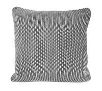 nielsen HOME Funda de cojín Nika de Punto, 50x50cm, Gris Claro (Efecto de Color), 100% algodón, Oeko-Tex
