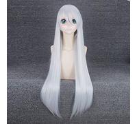 NieR: Automata A2 Silver/Light Golden Long Wig Cosplay Disfraz YoRHa Type A No.2 Mujeres Pelo sintético Fiesta de Halloween Pelucas PL-869