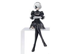 Nier:Automata Ver1.1a PM Perching PVC Estatua 2B 13 cm | Acabado detallado y pintado a mano