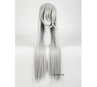 NieR Automata YoRHa Type A No.2 A2 Cosplay Wig Silver White Long Straight Heat Resistant Synthetic Hair Wigs + Wig Cap