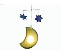 Niermann Standby 185 - Lámpara colgante, diseño Luna Penddelleuchte, color amarillo