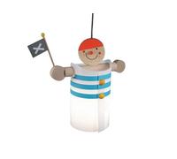 Niermann Standby 197 - Lámpara de luz colgante, diseño pirata, color blanco y azul