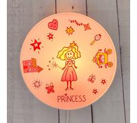 Niermann Standby Aplique Princesa con interruptor y enchufe