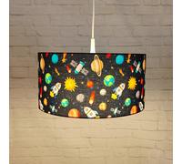 Niermann Standby Lámpara colgante Universo con pantalla textil