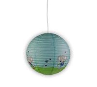 Niermann Standby - Lámpara de colgar en forma de balón, papel, Lolo Lombardo, 40 x 40 x 40 cm