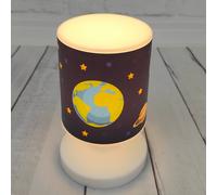 Niermann Standby Lámpara de mesa LED con batería Weltall, USB, IP44