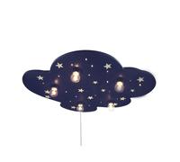 Niermann Standby Lámpara de techo fluorescente WOLKE XXL 5 luces