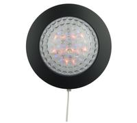 Niermann Standby LED 331 de pared prisma claro, negro