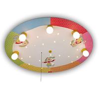 Niermann Standby, madera, multicolor, 71 x 53 x 7 cm, E14 40watts 230volts