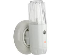 Niermann Standby Noche de luz LED 3 en 1 con Mulitfuntion atardecer automático, linterna y luz de emergencia durante un corte de luz 80024