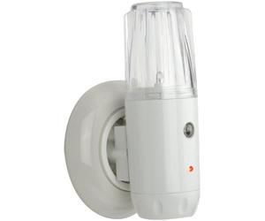 Niermann Standby Noche de luz LED 3 en 1 con Mulitfuntion atardecer automático, linterna y luz de emergencia durante un corte de luz 80024