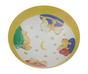 Niermann Standby Taza de Techo, diseño Oso Berni E27, Multicolor, 45 x 45 x 10 cm
