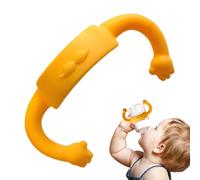 Niesel Asas para biberones, Asas para biberones para bebés, Asas antideslizantes para vasos para sorber Portabiberones, Asas creativas para biberones, accesorios para biberones