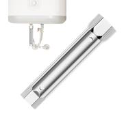 Niesel Bajo herramienta de grifo de la llave del fregadero, llave de lavabo multifuncional - Instalación y herramienta de instalación y extracción de de doble cabeza,Herramientas de plomería de