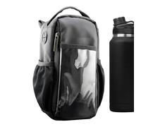 Niesel Bolsa magnética para gimnasio, portabotellas de agua, organizador de accesorios de gimnasio con correa para el hombro para el trabajo y deportes, mantiene tus artículos fuera del suelo sucio