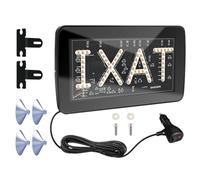 Niesel Cartel LED para Vehículo | Indicador LED para Taxi 12V | Panel Luminoso con para Parabrisas Salpicadero Uso en Servicios de Transporte