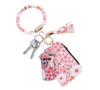 Niesel Cartera Portatarjetas Floral, Bolsa para Tarjetas Florales | Cartera Delgada para Portatarjetas de crédito, Cartera Fino Portatarjetas de crédito, Cartera Pequeña para Tarjetas, Yo, Se référer