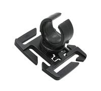 Niesel Clip para tubo de hidratación, pinzas para tubo de burbujas, abrazadera de manguera de agua giratoria de 360 grados, abrazadera multiuso de liberación rápida en D para actividades al aire libre