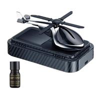 Niesel Difusor de coche - Ambientadores automotrices con forma única de helicóptero, perfume de coche, decoración de salpicadero de lujo para decoración de interiores, hogar, familiar