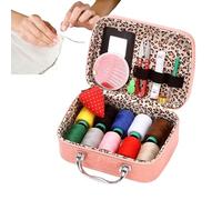 Niesel Estuche Para Adultos - 22 Piezas Mini Kit Portátil - Accesorios Portátiles Tijeras Agujas | Reparación Ropa Relleno Tejido Bordado