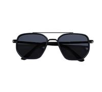 Niesel Gafas de Sol Cuadradas | Estilo Retro,Modelos Cuadrados Con Doble Puente | Para Ciclismo, Golf, Conducción, Y Uso Diario, Para Mujeres, Hombres Y Toda La Familia, Azul Satinado,