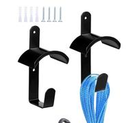 Niesel Ganchos De Pared Para Bridas - 2 Piezas Almacenamiento De Equipo Ecuestre - Gancho De Pared Para Cabezada | Para Establo Escuela De Equitación Sala De Arneses Puesto De Caballo Área De Aseo