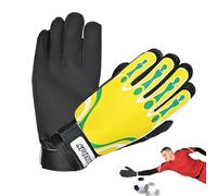Niesel Guantes de Portero - 1 Par Guantes De Fútbol Portero Adulto Unisex,Equipo de Entrenamiento con Amortiguación para Jugadores en Prácticas Escolares y Ligas