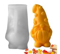 Niesel Halloween de silicona 3D en forma de | Forma de otoño para tartas pop jabón decoración Fondant Casa