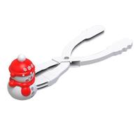 Niesel Herramienta para crear bolas de nieve,Juguetes para crear bolas de nieve - Herramienta de abrazadera para hacer bolas de nieve con conejito de dinosaurio muñeco de nieve - Juegos de invierno