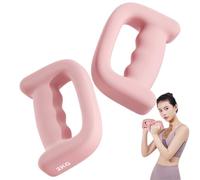 Niesel Mancuernas para hombres, mango en D, 2 unidades, accesorios de fitness para hombres, mujeres, personas mayores, principiantes, hogar, pilates, caminar al aire libre