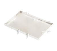 Niesel Mesita de noche, mesa auxiliar, mesita de noche, bandeja para dormitorio de estudiantes, cama plegable, mesa auxiliar plegable con clip para smartphones gafas